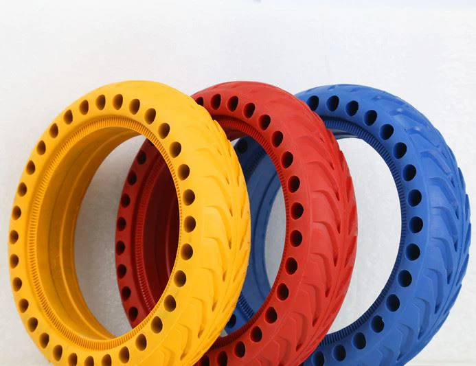 rubber tyre scooter