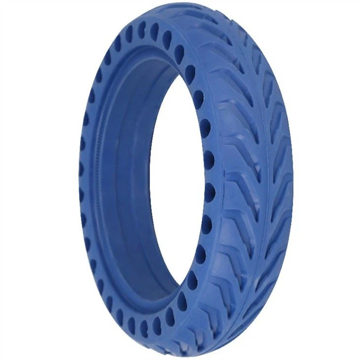 Nedong 8.5*2.0 Blue Honeycomb Airless Solid Tire