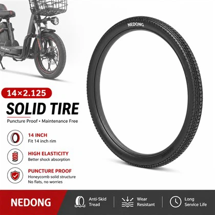 E-Bike Wheel Double-elastic Tires 14x2.125 Double