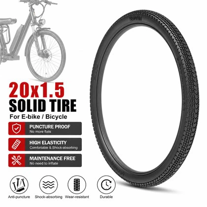 E-Bike Wheel Double-elastic Tires 20x1.5 Double