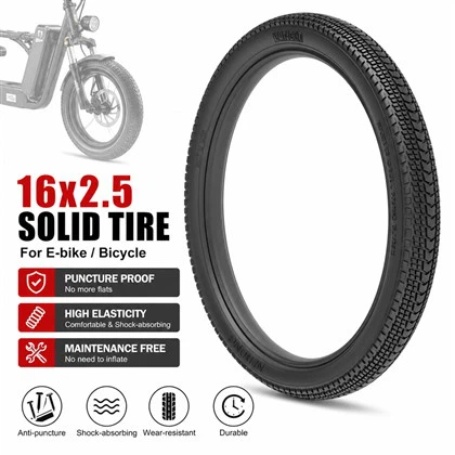 E-Bike Wheel Double-elastic Tires 16*2.5 Double