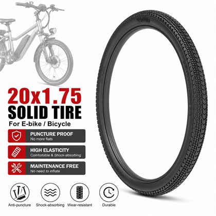 E-Bike Wheel Double-elastic Tires 20x1.75 Double